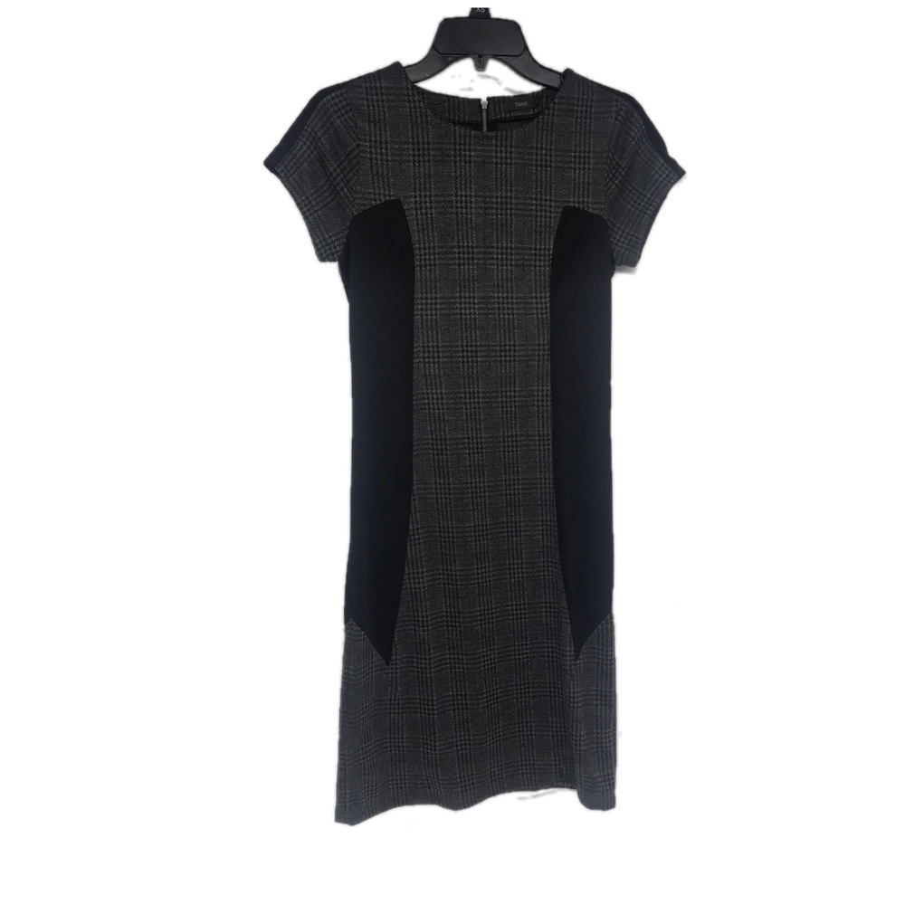 THML | Plaid Houndstooth Shift Dress